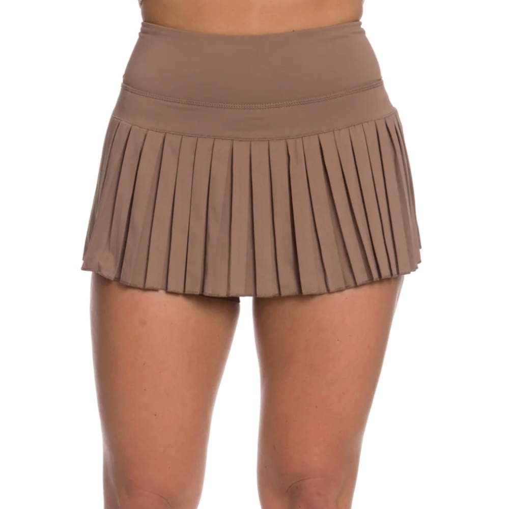 Gold Hinge - Pleated Tennis Skirt
